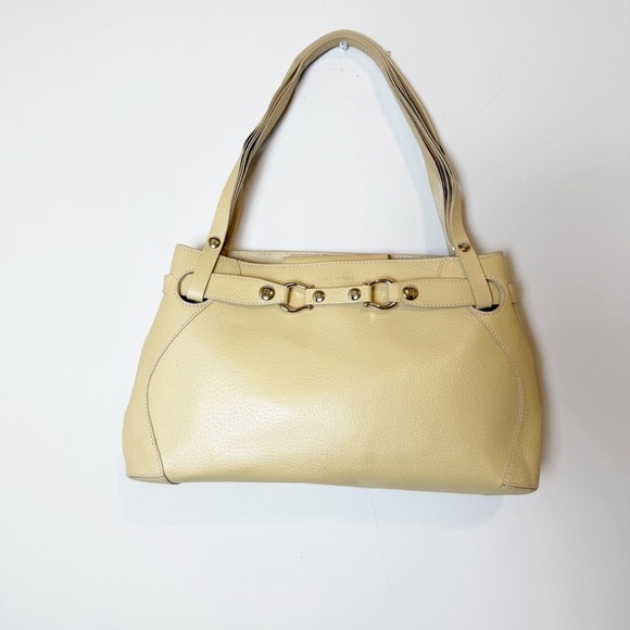 Kate Spade Satchel Tan Leather Handbag 14258 - Picture 1 of 9